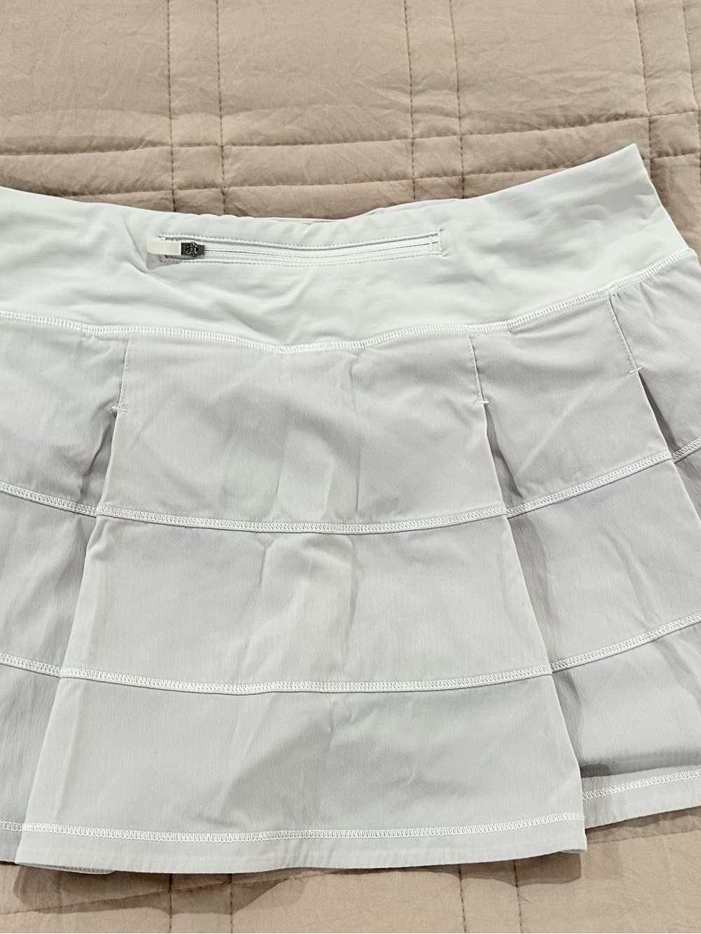 lululemon athletica White Layered Tennis Skort